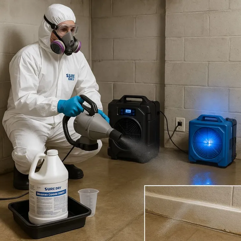 Sanitization and Odor Removal process in Pulaski County, VA
